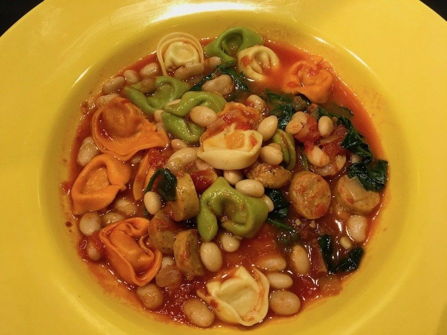 Tuscan Tortellini Soup